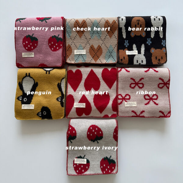 네네목도리 -3 <b>AOSTA圍巾</b>Winter 까멜리아티 FREE SIZE