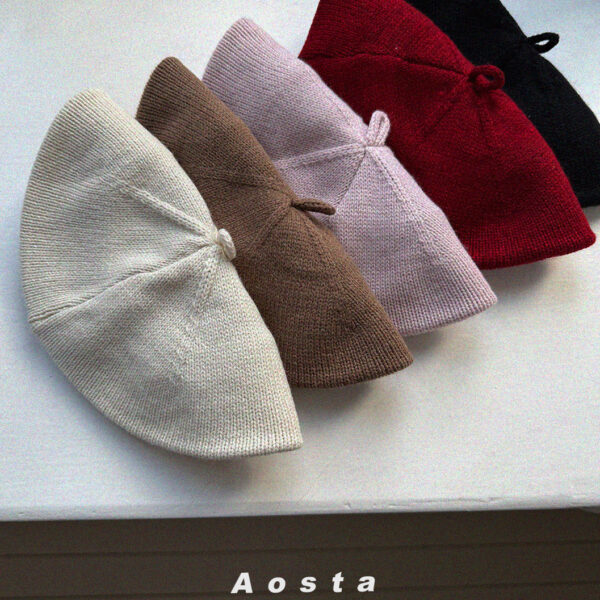 니트베레모-2 <b>AOSTA帽子</b>Winter 니트베레모 FREE SIZE 0-5Y