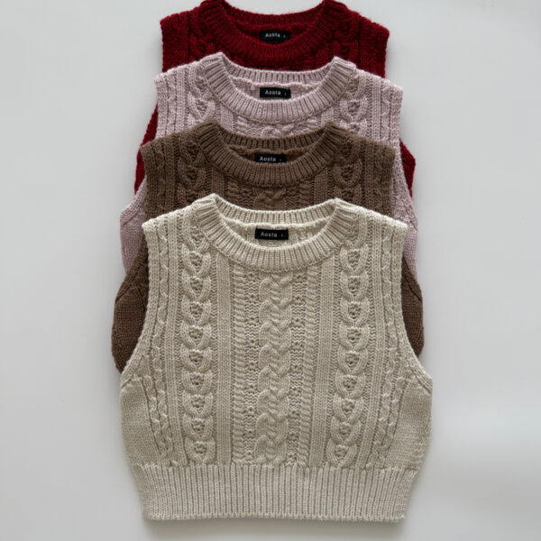 니트베스트-1 <b>AOSTA背心</b>Winter 니트베스트 65-115CM