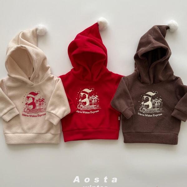 윈터펭귄맨투맨-1 <b>AOSTA帽T</b>Winter 윈터펭귄후드 65-115CM