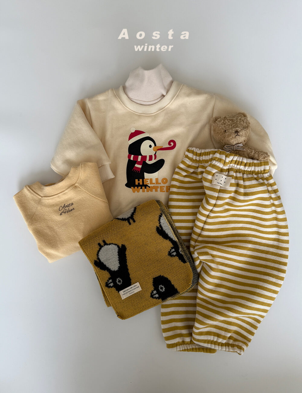 이베흐티 노랑-3 <b>AOSTA上衣</b>Winter 이베흐티 65-115CM