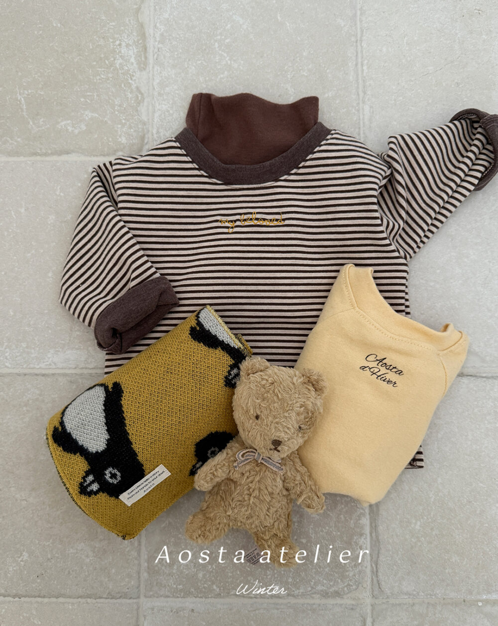 이베흐티 노랑-6 <b>AOSTA上衣</b>Winter 이베흐티 65-115CM