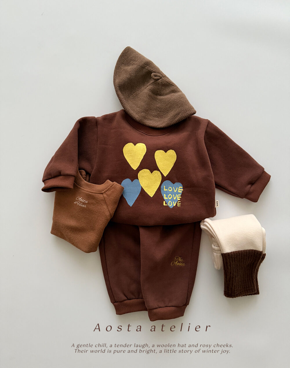 이베흐티 브라운-4 <b>AOSTA上衣</b>Winter 이베흐티 65-115CM