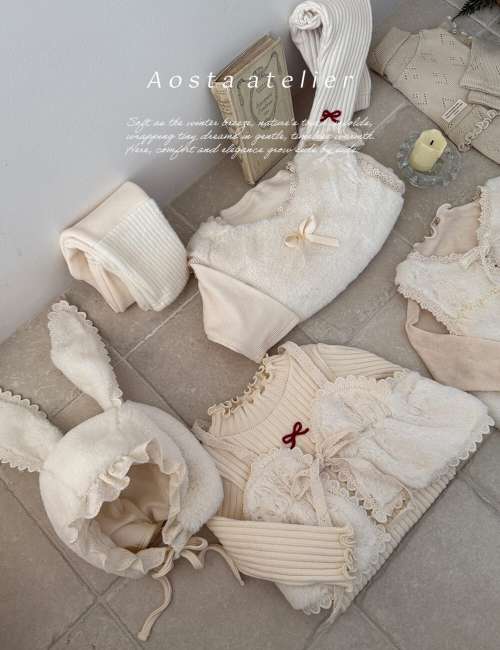 퍼리본베스트-3 <b>AOSTA背心</b>Winter 퍼리본베스트 FREE SIZE