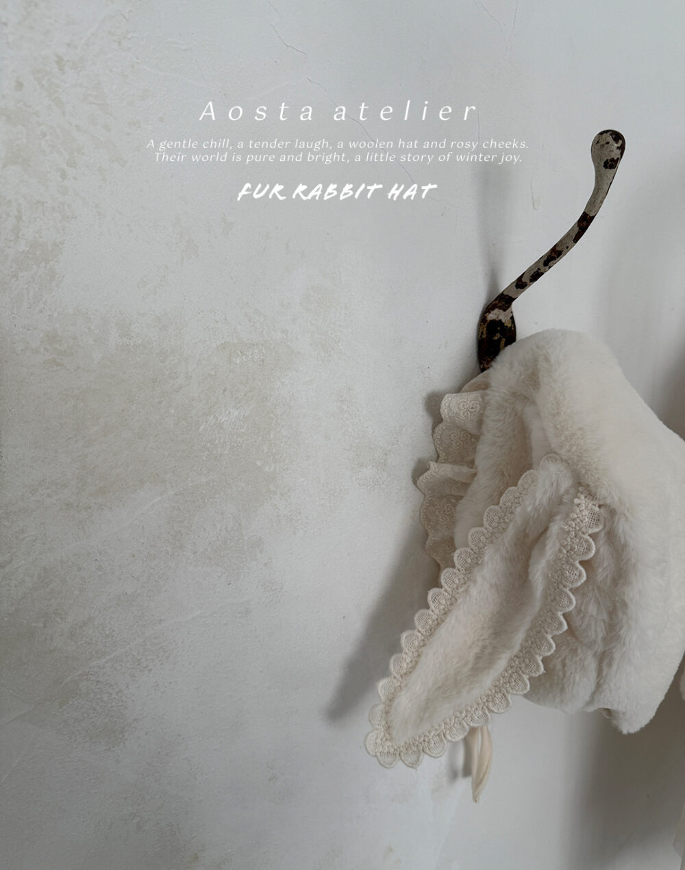 퍼토끼모자-2 <b>AOSTA帽子</b>Winter 퍼래빗모자 FREE SIZE