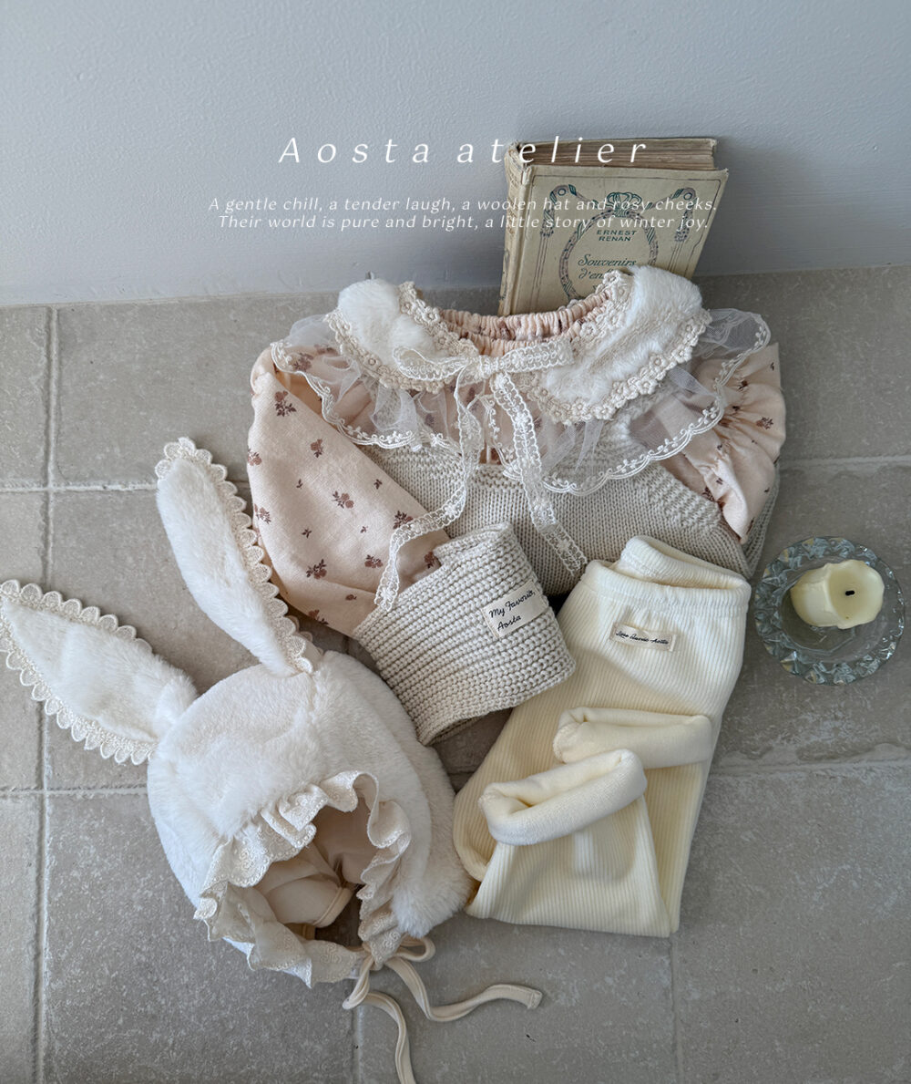 퍼토끼모자-4 <b>AOSTA帽子</b>Winter 퍼래빗모자 FREE SIZE