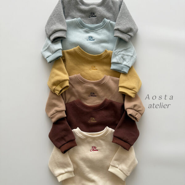 페이보릿맨투맨-0 <b>AOSTA上衣</b>Winter 페이보릿맨투맨 65-115CM