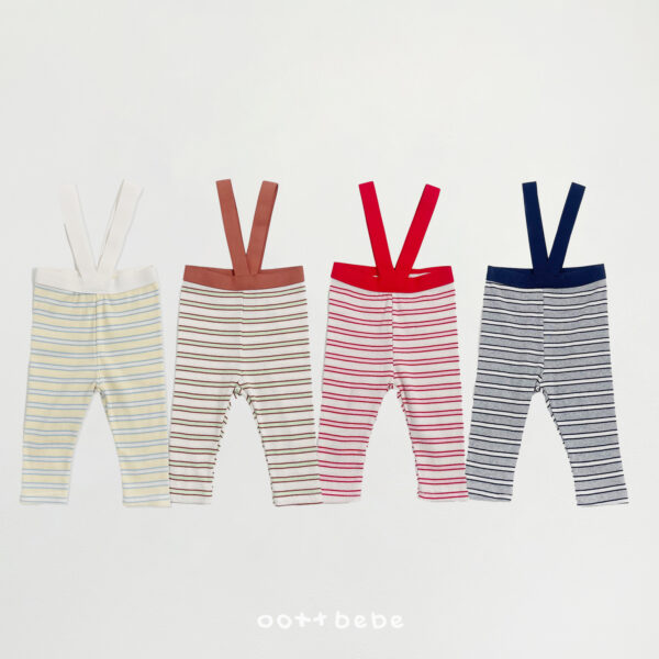 01 <b>|BABY| OOTTBEBE吊帶褲</b>Spring 세이오뜨(베베)멜빵레깅스 0-12M