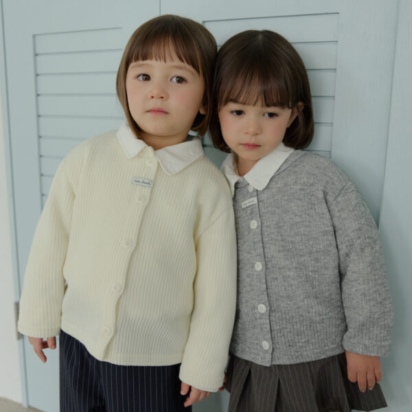 01 <b>|Kids| Lala land罩衫</b>Spring 클래식 골지 가디건 75-120cm