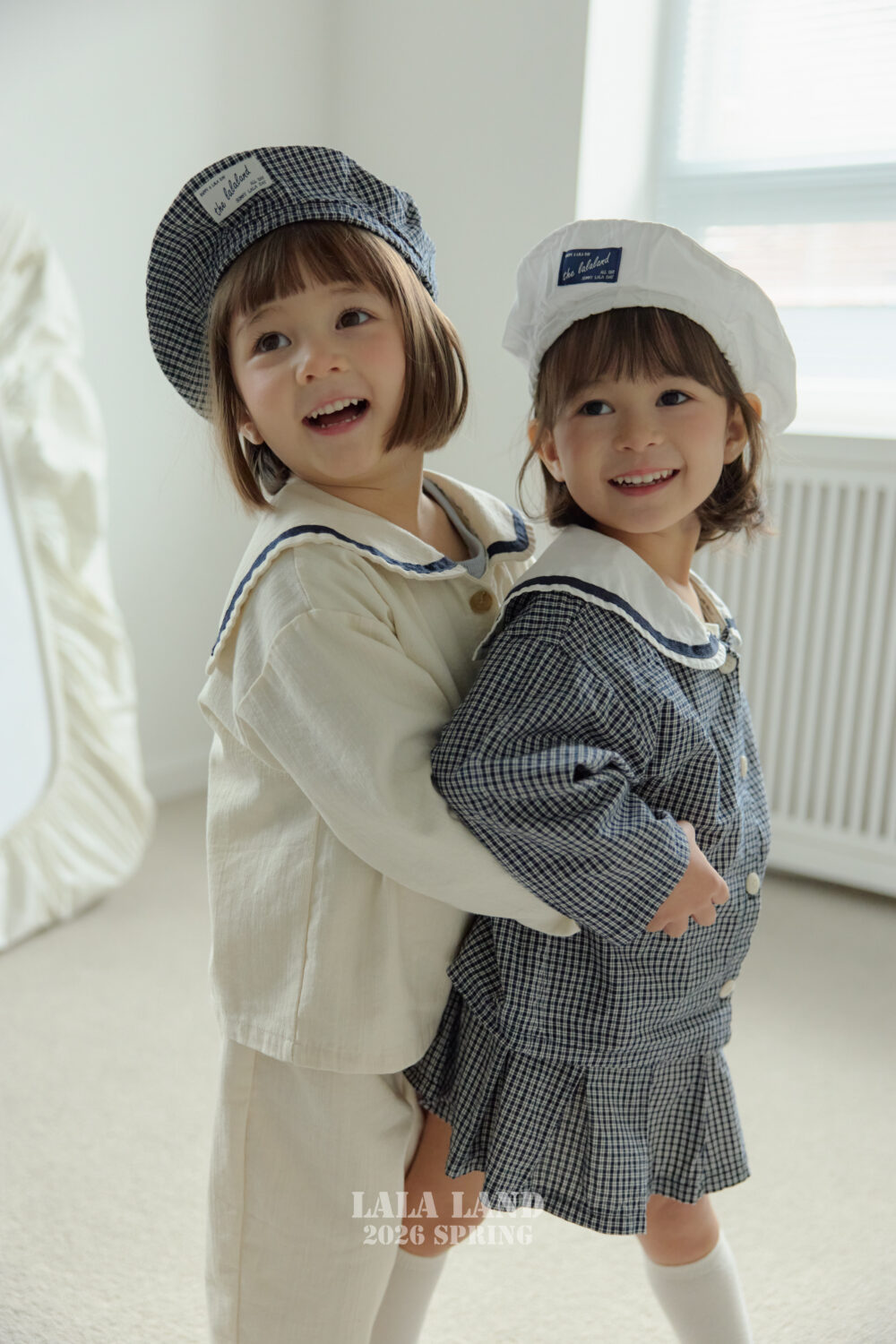 0115 라라랜드135796 <b>|Kids| Lala land帽子</b>Spring 세라 빵모자 FREE