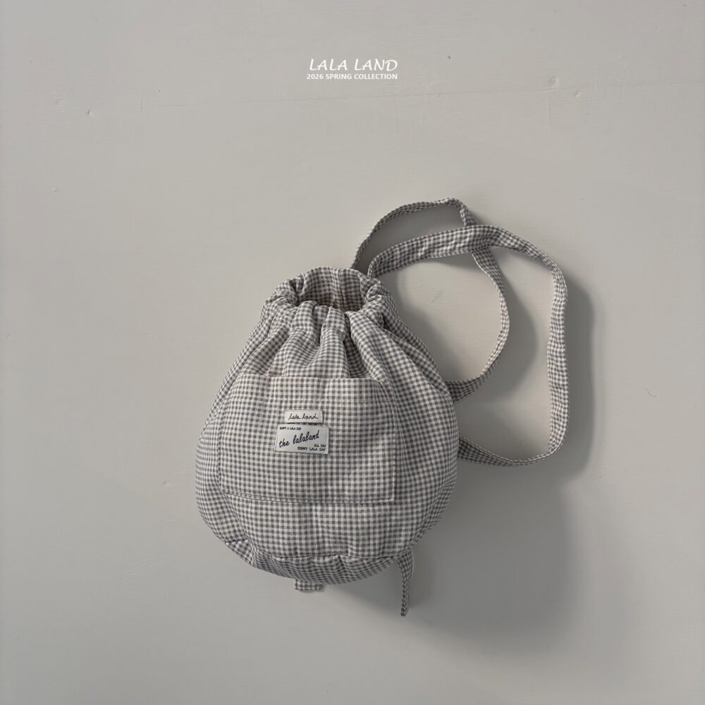 04 <b>|Kids| Lala land背包</b>Spring 체크 백팩 FREE