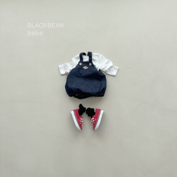 1 <b>|BABY |Black bean包屁衣</b>Spring 플랙 멜방세트 60-80cm