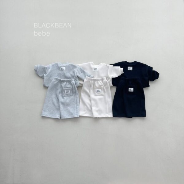 1 <b>|BABY |Black bean套裝</b>Spring 허그 베베세트 60-80cm