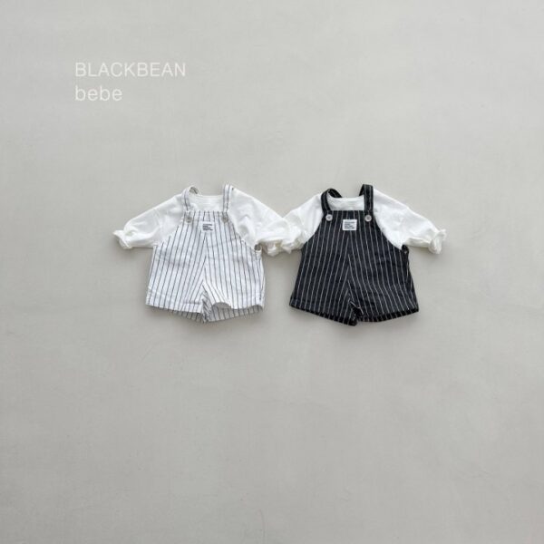 1 <b>|BABY |Black bean吊帶褲</b>Spring 리치 멜방세트 60-80cm