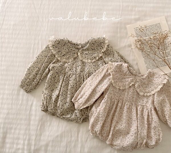 1 <b>Valubebe包屁衣</b>Spring 그랑꽃 카라슈트 60-90cm