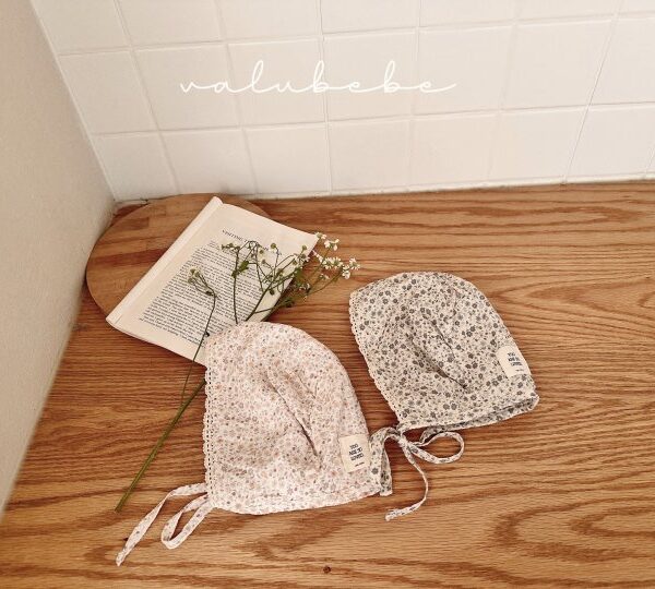 1 <b>Valubebe帽子</b>Spring 그랑꽃 프릴 보닛햇 FREE