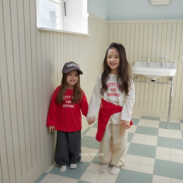 1 <b>Black bean上衣</b>Spring 노멀티 80-120cm