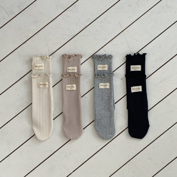 <b>｜BABY｜ Bebeholic襪子</b>Spring 모모 니삭스 FREE