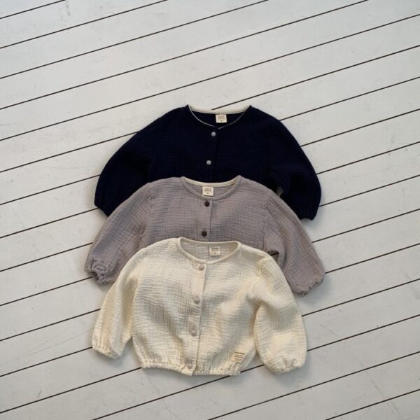 1 <b>|BABY| Bebeholic罩衫</b>Spring 치치 가디건 3-18M