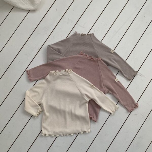 <b>｜BABY｜ Bebeholic上衣</b>Spring  바니 골지티 3-18M