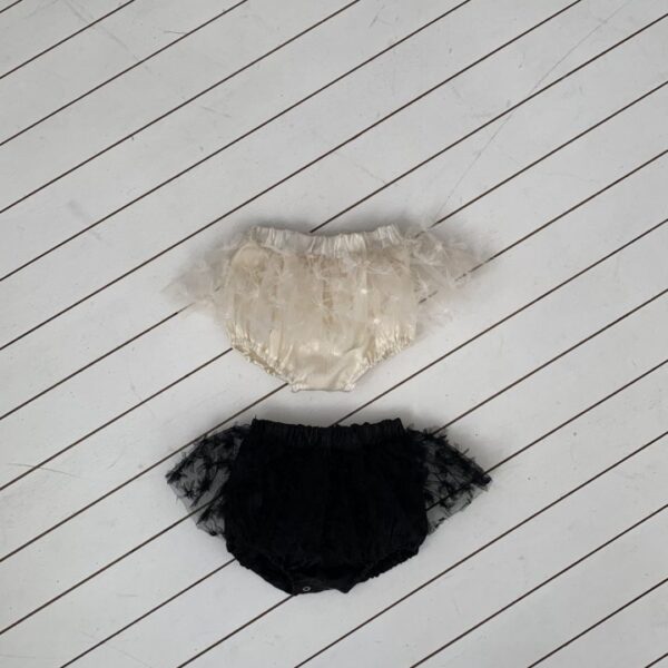 1 <b>|BABY| Bebeholic褲子</b>Spring 샤샤 리본블루머 3-18M