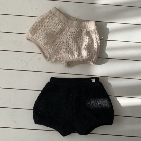 1 <b>|BABY| Bebeholic褲子</b>Spring 퐁퐁 블루머 3-18M