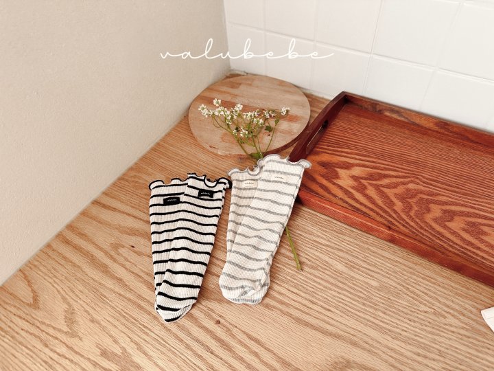 1 <b>Valubebe襪子</b>Spring 단가라 돌돌이 FREE