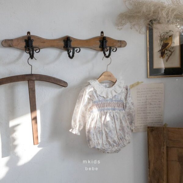 1 <b>|BABY| Mkids包屁衣</b>Spring 모카스모킹슈트 3-18M