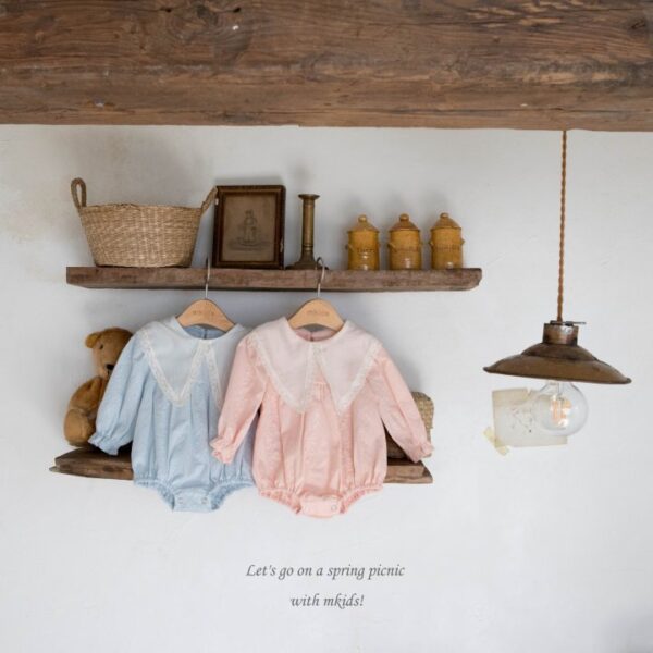 1 <b>|BABY| Mkids包屁衣</b>Spring 세잔느슈트 3-18M