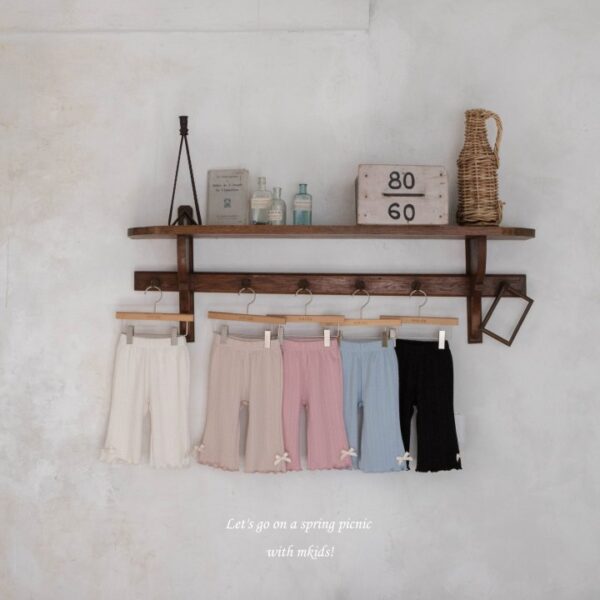 1 <b>|Kids| Mkids褲子</b>Spring 멜라니프릴팬츠 65-115cm