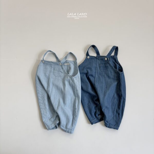 1 <b>|BABY| LaLa land吊帶褲</b>Spring 베베 데님 멜빵 65-82cm