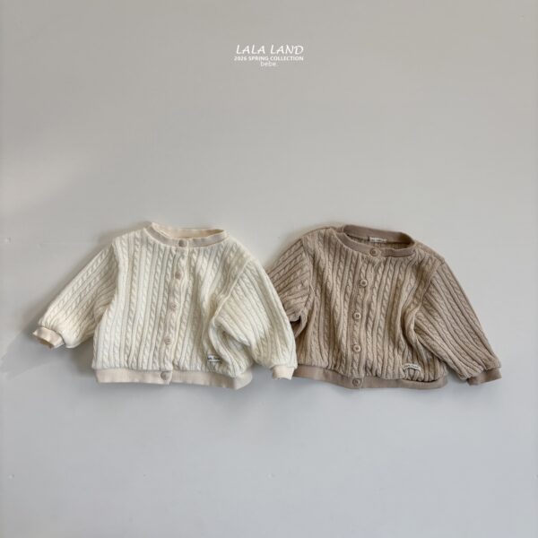 1 <b>|BABY| LaLa land上衣</b>Spring 베베 꽈베기 니트 가디건 65-82cm