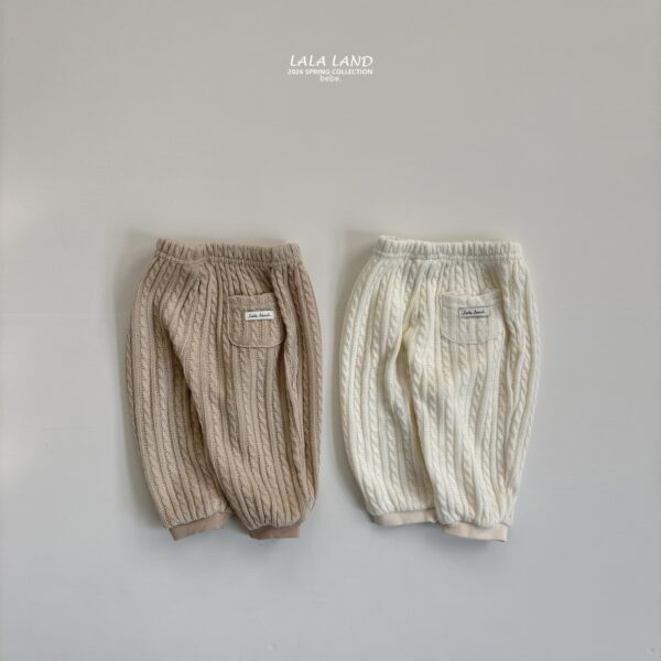 1 <b>|BABY| LaLa land褲子</b>Spring 베베 꽈베기 조거바지 65-82cm
