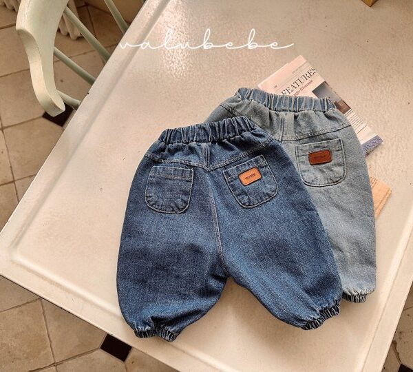 1 <b>Valubebe褲子</b>Spring bebe 토리 데님팬츠 60-90cm