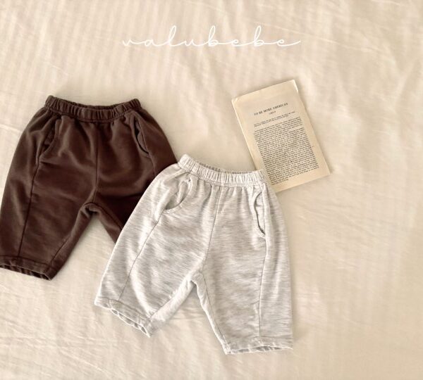 1 <b>Valubebe褲子</b>Spring 앞절개 쭈리팬츠 60-90cm