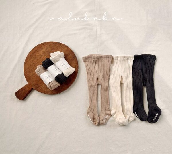 1 <b>Valubebe內搭褲</b>Spring 벨루베베 골지 타이즈 60-90cm