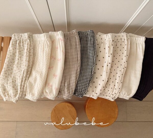 1 <b>Valubebe褲子</b>Spring 엠보 팬츠26 60-90cm