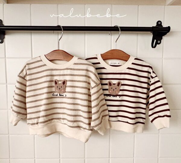1 <b>Valubebe上衣</b>Spring 토끼 ST 맨투맨 60-90cm