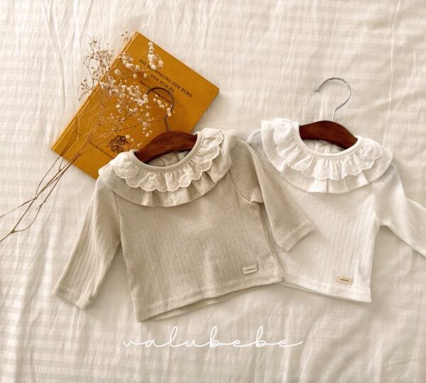 1 <b>Valubebe上衣</b>Spring 아이브 레이스 프릴티 60-90cm