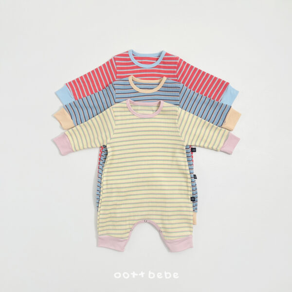 1 <b>|BABY| OOTTBEBE連身衣</b>Spring 아폴로슈트세트 0-12M