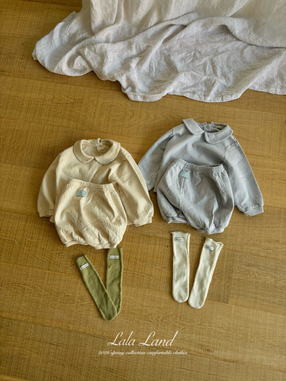 10 <b>|BABY| LaLa land襪子</b>Spring 베베 블랑 삭스 FREE