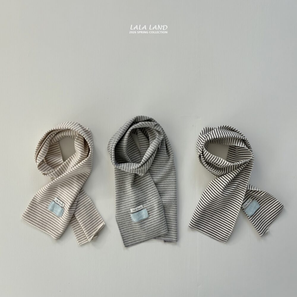 10 <b>|Kids| Lala land圍巾</b>Spring 젤리 머플러 FREE