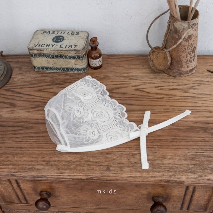 3 <b>|BABY| Mkids帽子</b>Spring 로제뜨보넷 FREE(3m-24m)