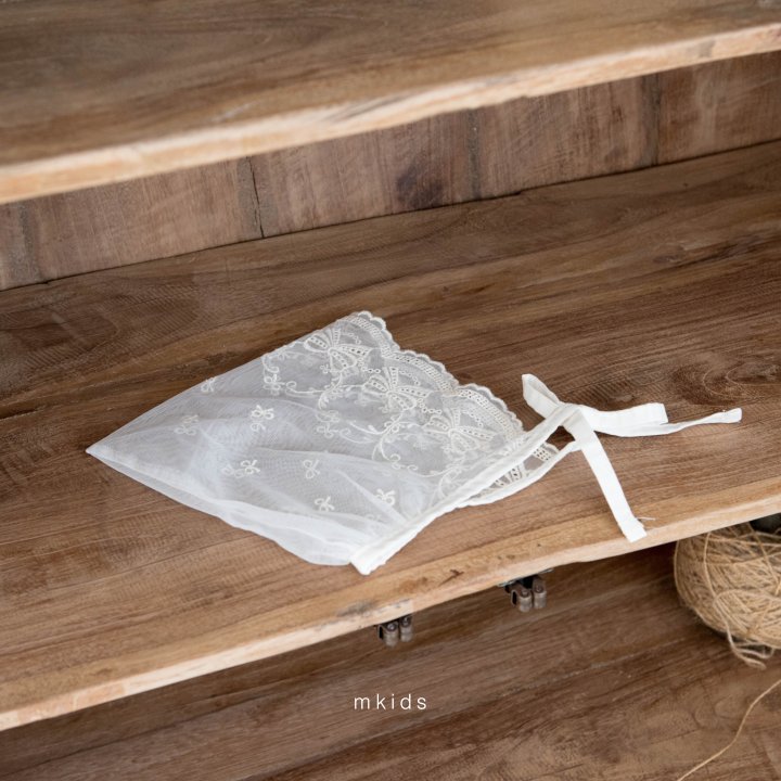 3 <b>|BABY| Mkids帽子</b>Spring 쇼콜라레이스보넷 FREE(3m-24m)