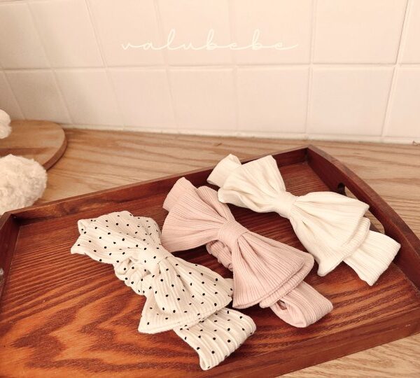 3 <b>Valubebe髮飾</b>Spring 리본 헤어밴드 FREE