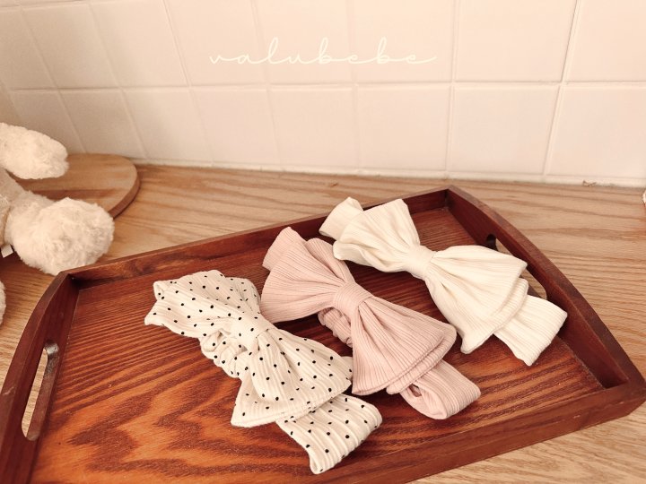 3 <b>Valubebe髮飾</b>Spring 리본 헤어밴드 FREE