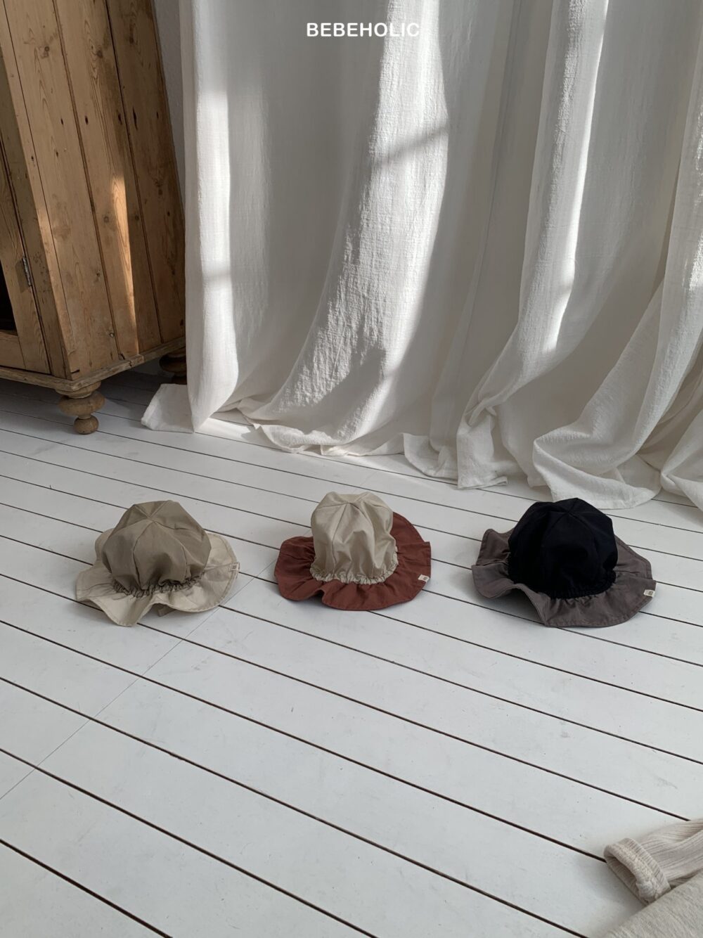 4 <b>|BABY| Bebeholic帽子</b>Spring 라우드 벙거지 FREE