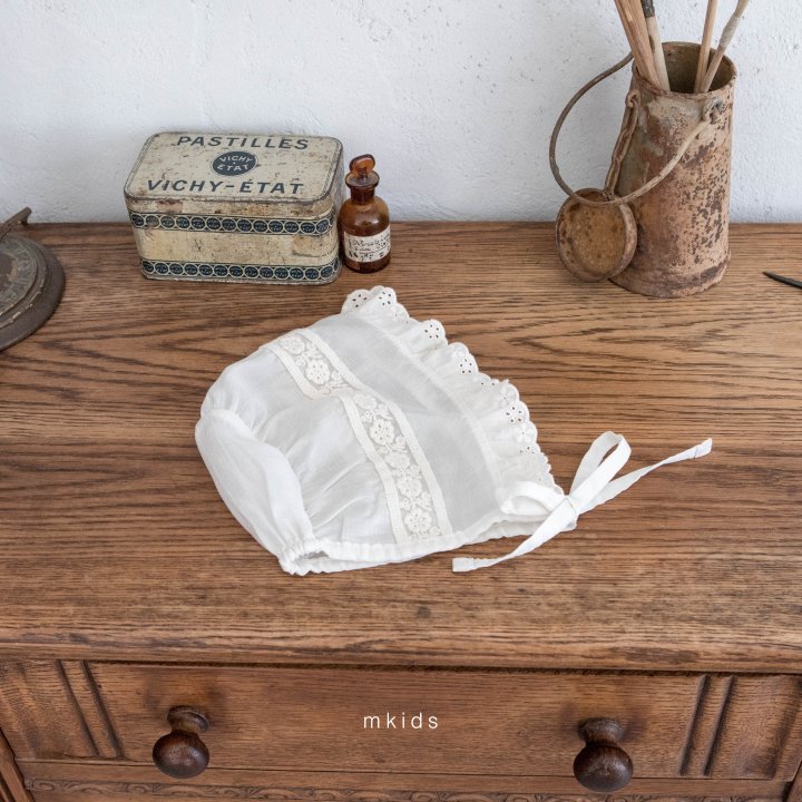 4 <b>|BABY| Mkids帽子</b>Spring 로제뜨보넷 FREE(3m-24m)