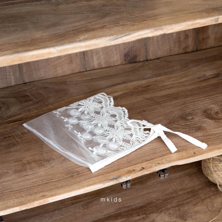 4 <b>|BABY| Mkids帽子</b>Spring 쇼콜라레이스보넷 FREE(3m-24m)