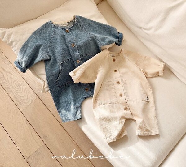 4 <b>Valubebe連身衣</b>Spring 베이비 워크맨 슈트 60-90cm